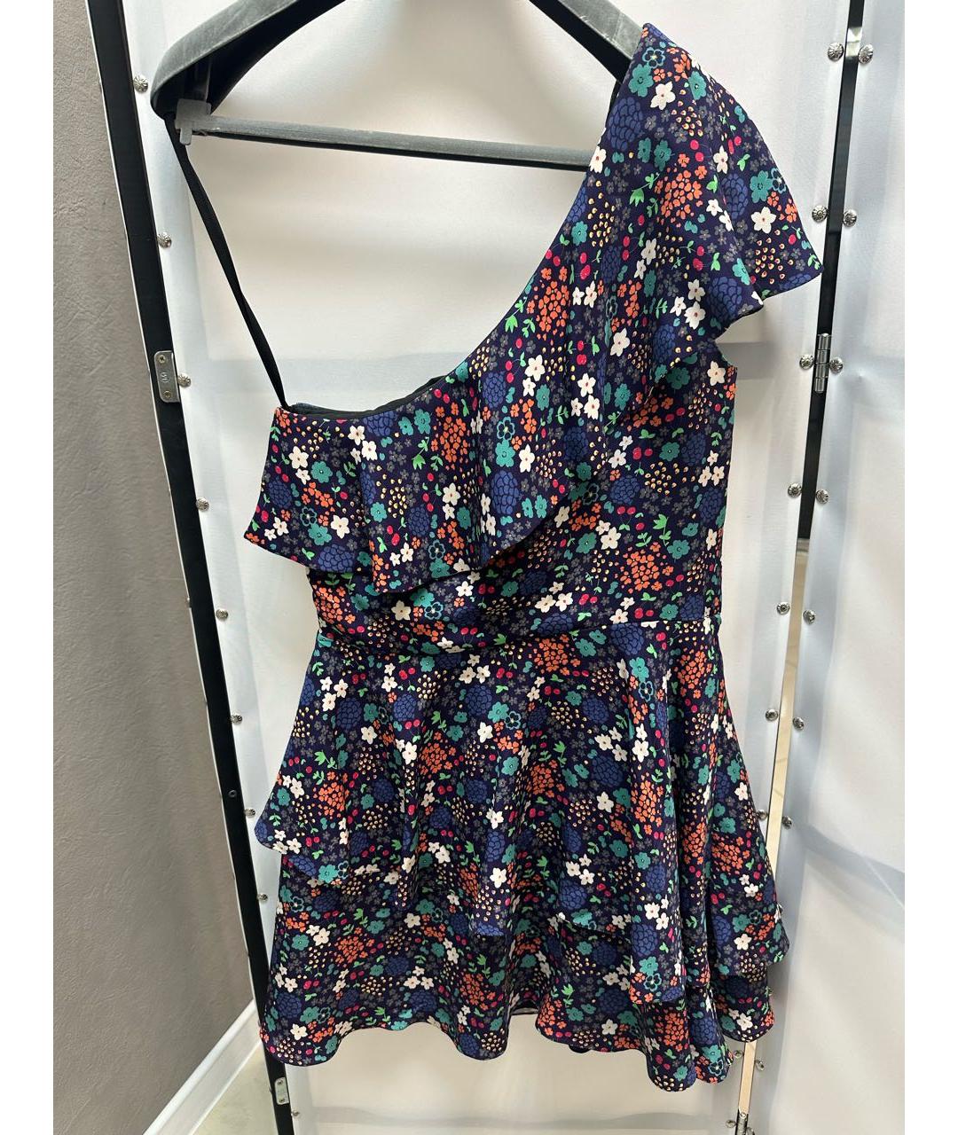 BOHEMIQUE Мульти шелковое повседневное платье, фото 4