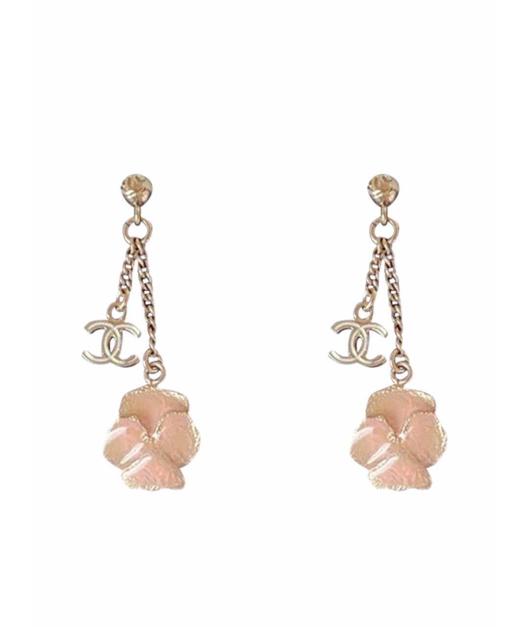CHANEL Золотые серьги, фото 1