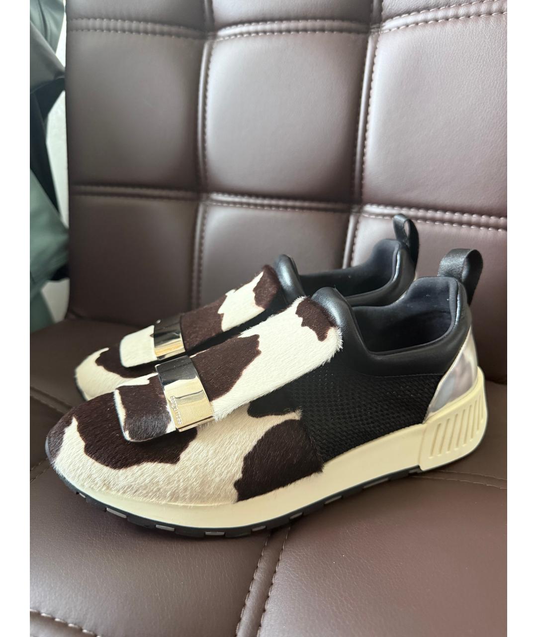 SERGIO ROSSI Кроссовки из экзотической кожи, фото 3