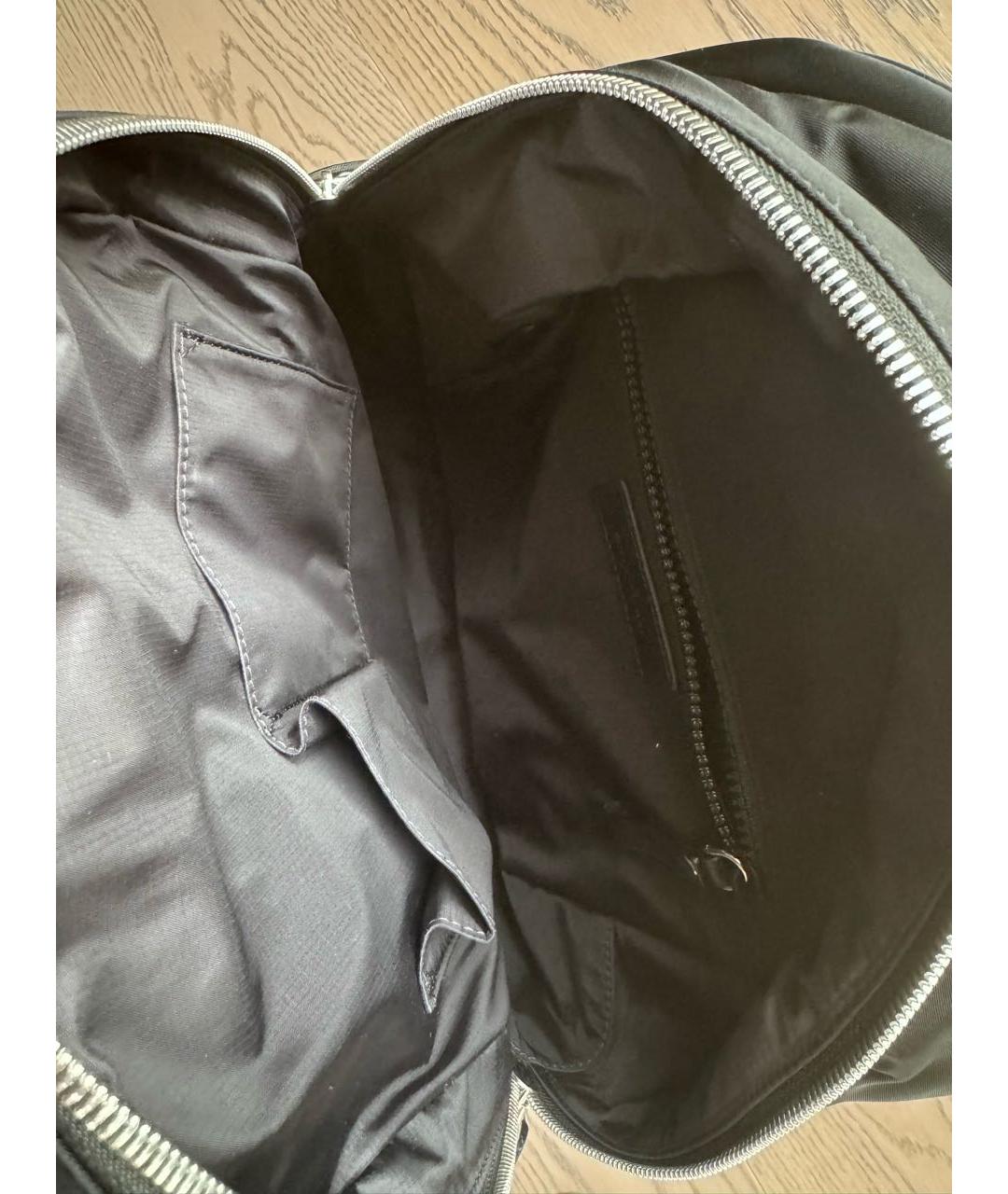 BURBERRY Черный синтетический рюкзак, фото 7