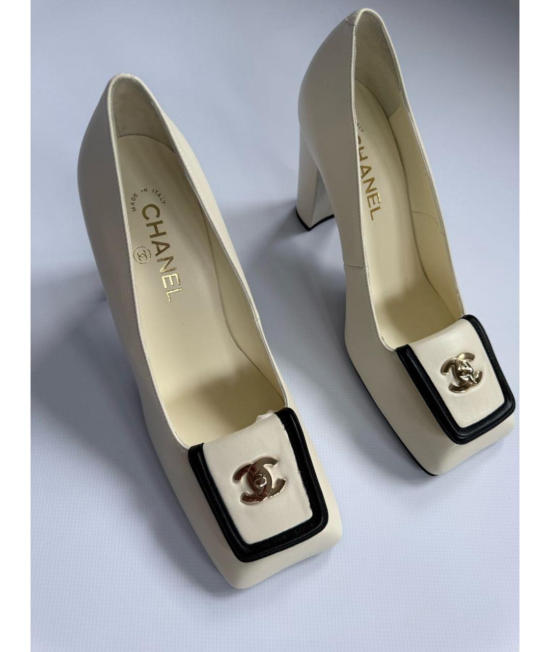 CHANEL Кожаные туфли, фото 2