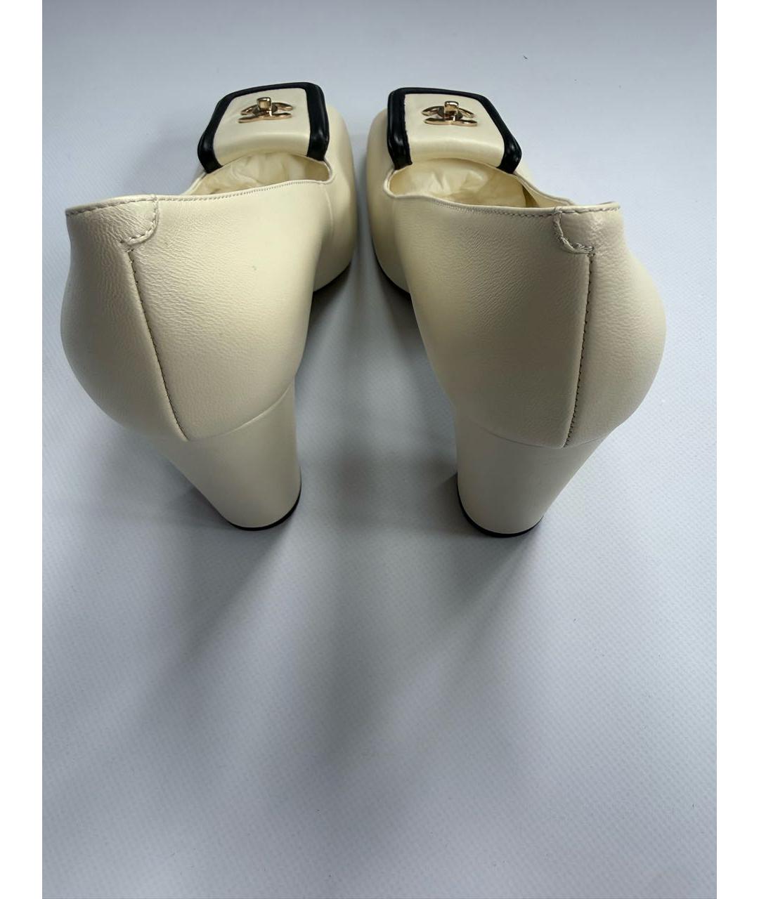 CHANEL Кожаные туфли, фото 3