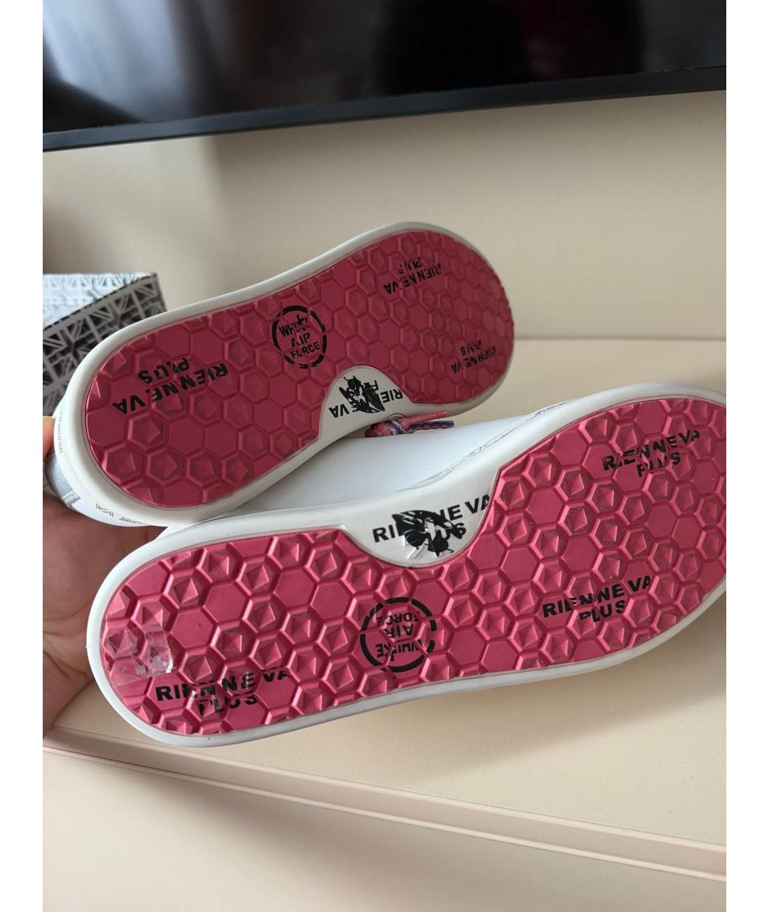 PREMIATA Белые кожаные кеды, фото 7