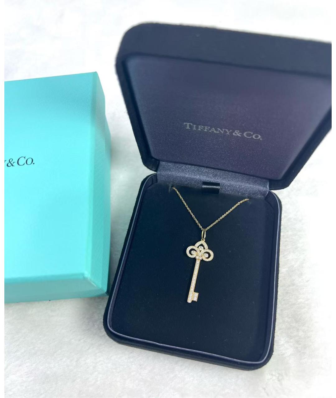 TIFFANY&CO Золотое деревянное колье, фото 2