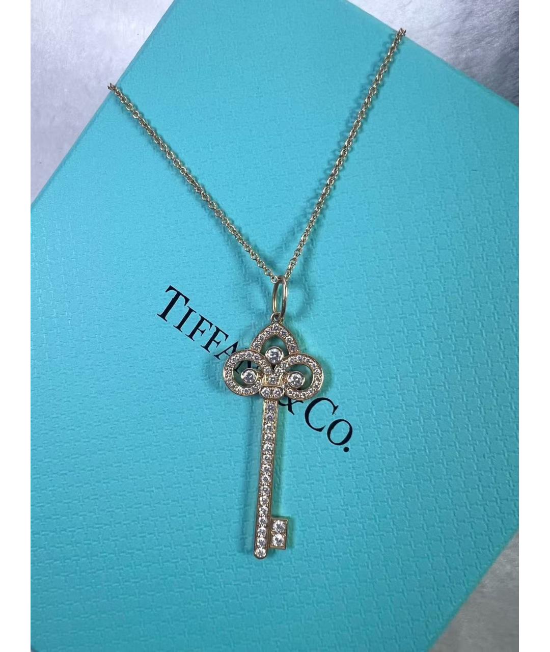 TIFFANY&CO Золотое деревянное колье, фото 4