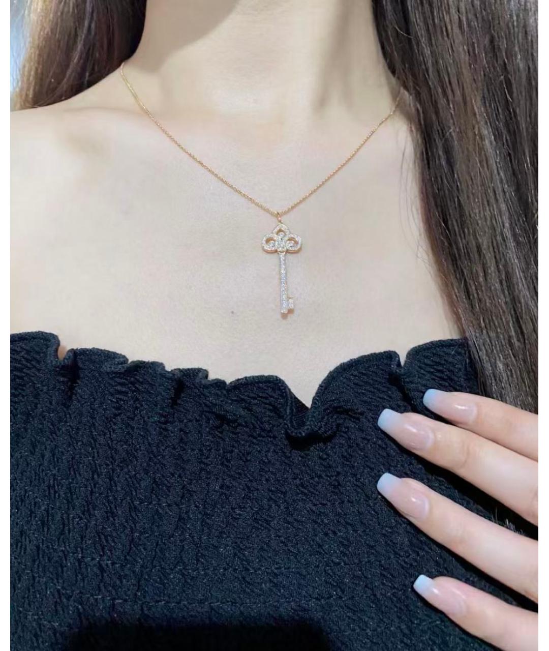 TIFFANY&CO Золотое деревянное колье, фото 6