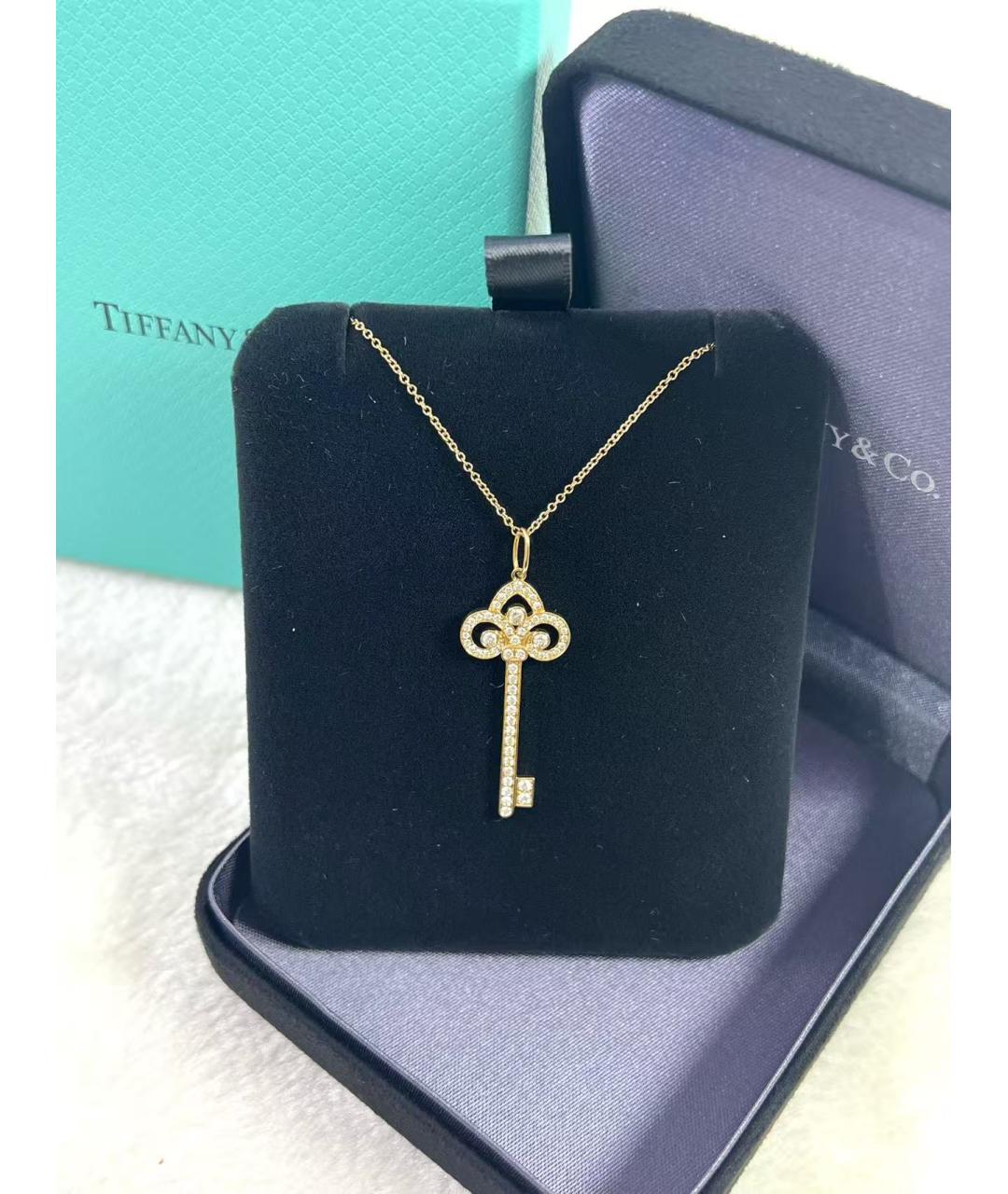 TIFFANY&CO Золотое деревянное колье, фото 5