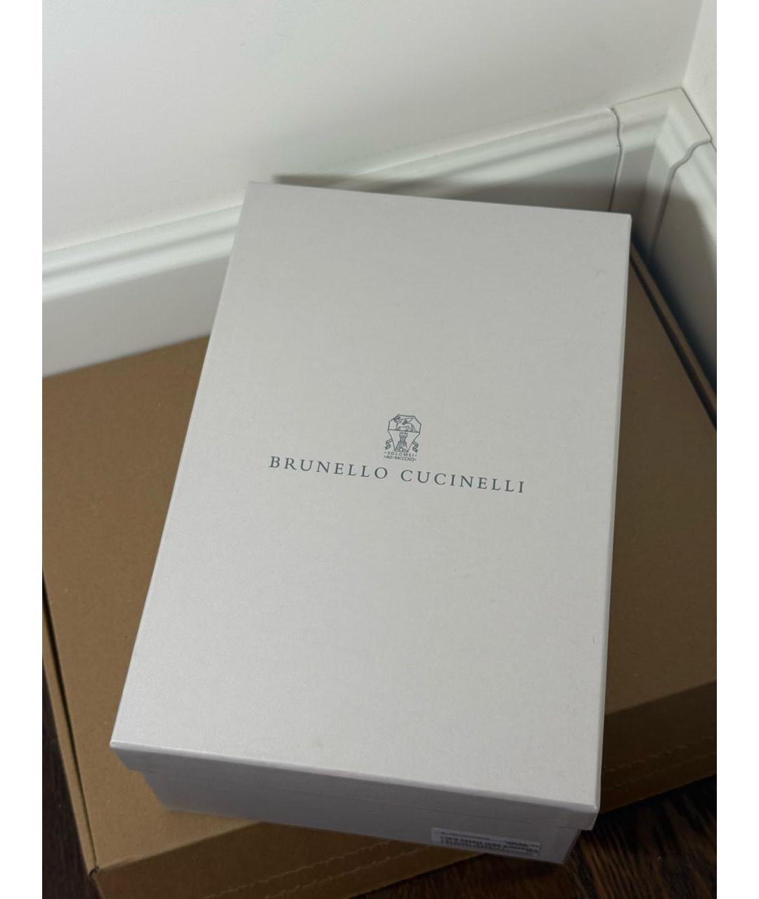 BRUNELLO CUCINELLI Мульти кожаные лоферы, фото 7