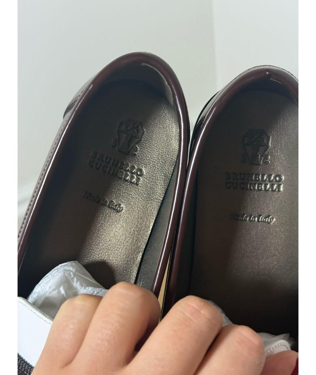 BRUNELLO CUCINELLI Мульти кожаные лоферы, фото 5