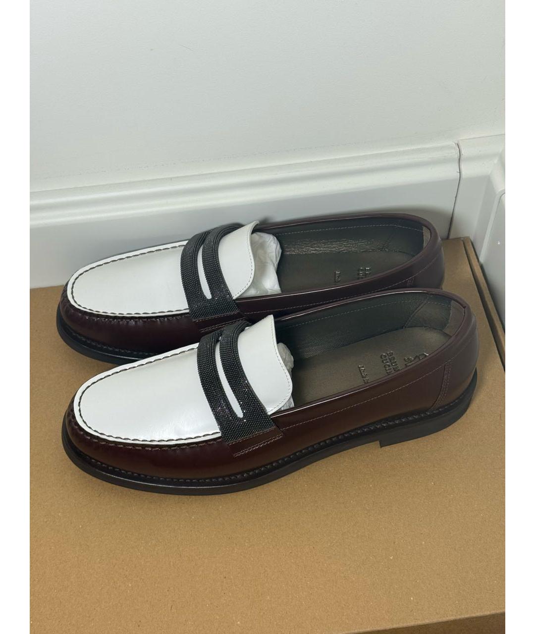 BRUNELLO CUCINELLI Мульти кожаные лоферы, фото 2