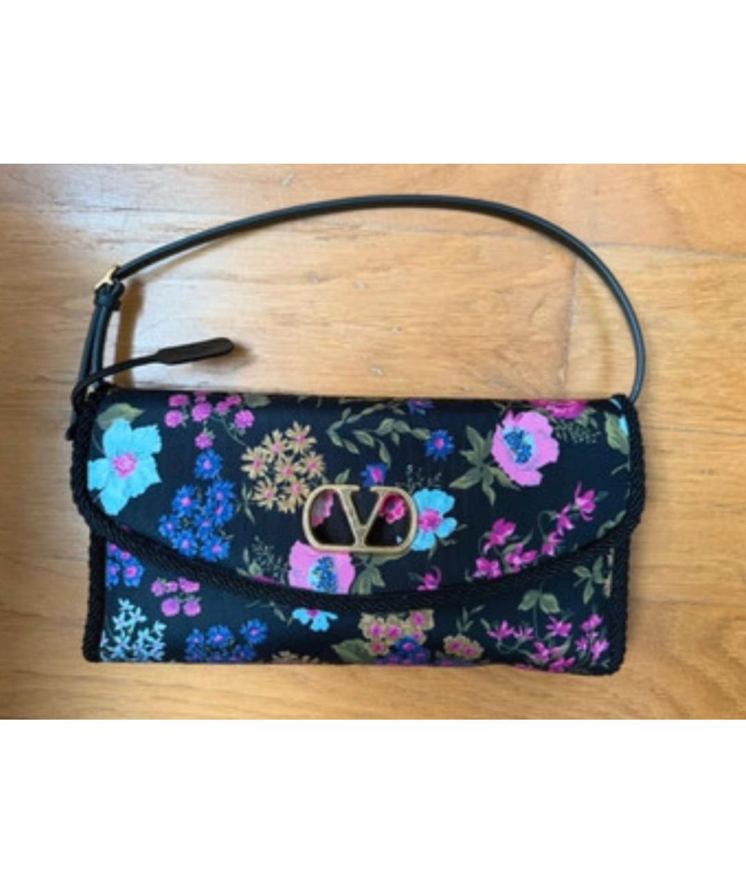 VALENTINO Мульти жаккардовая сумка с короткими ручками, фото 4