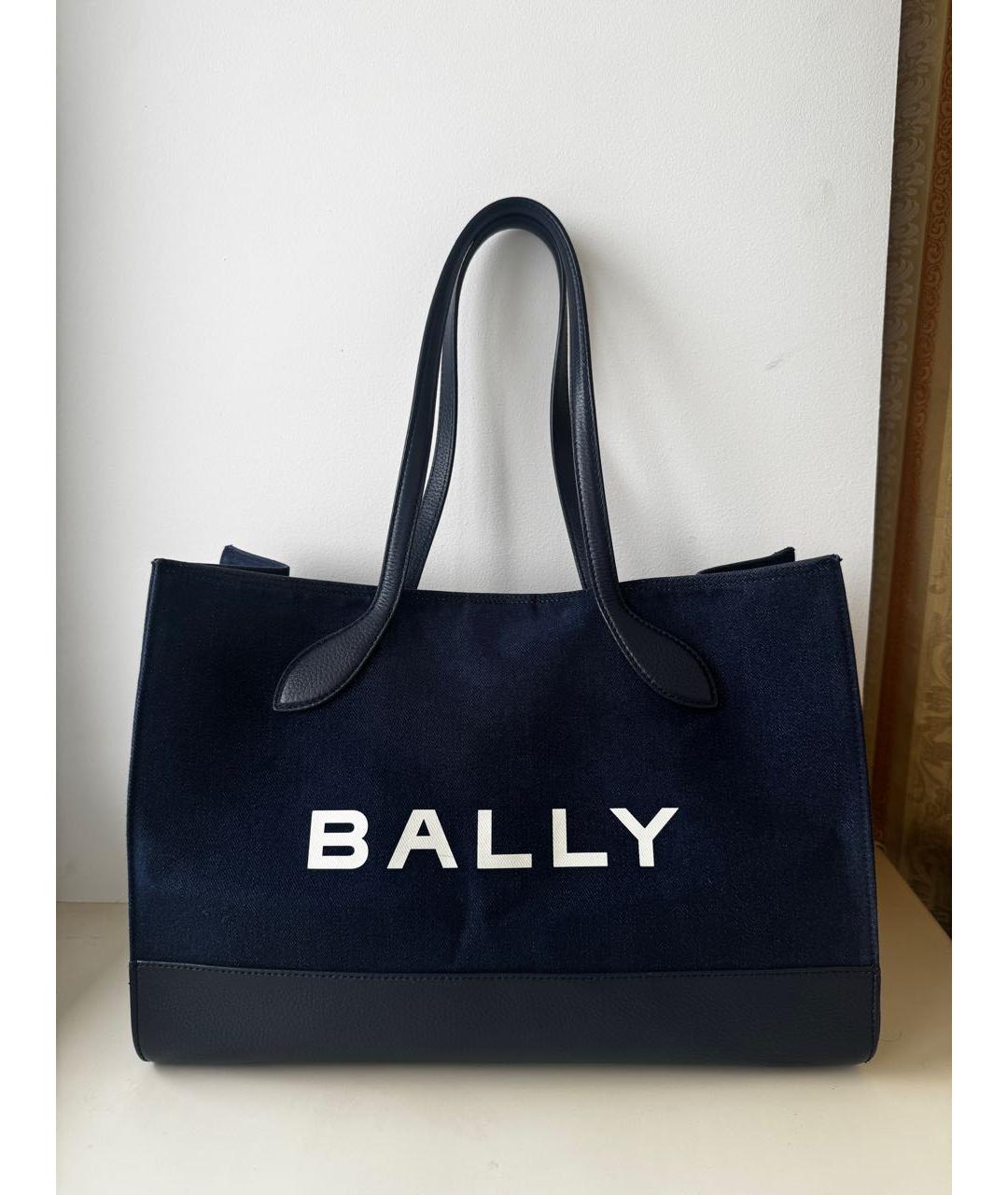 BALLY Синяя сумка тоут, фото 3