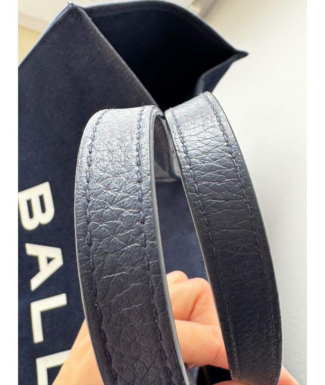 BALLY Синяя сумка тоут, фото 7