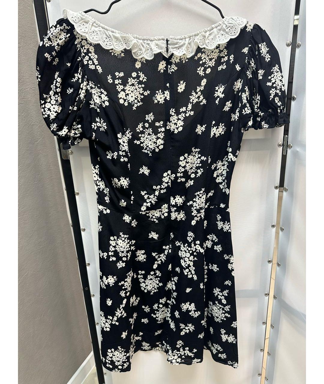 FOR LOVE AND LEMONS Черное повседневное платье, фото 2