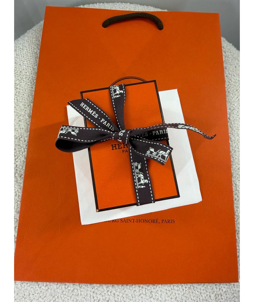 HERMES Серебряное серебряное кольцо, фото 8