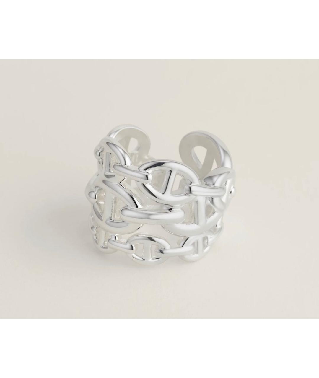 HERMES Серебряное серебряное кольцо, фото 9