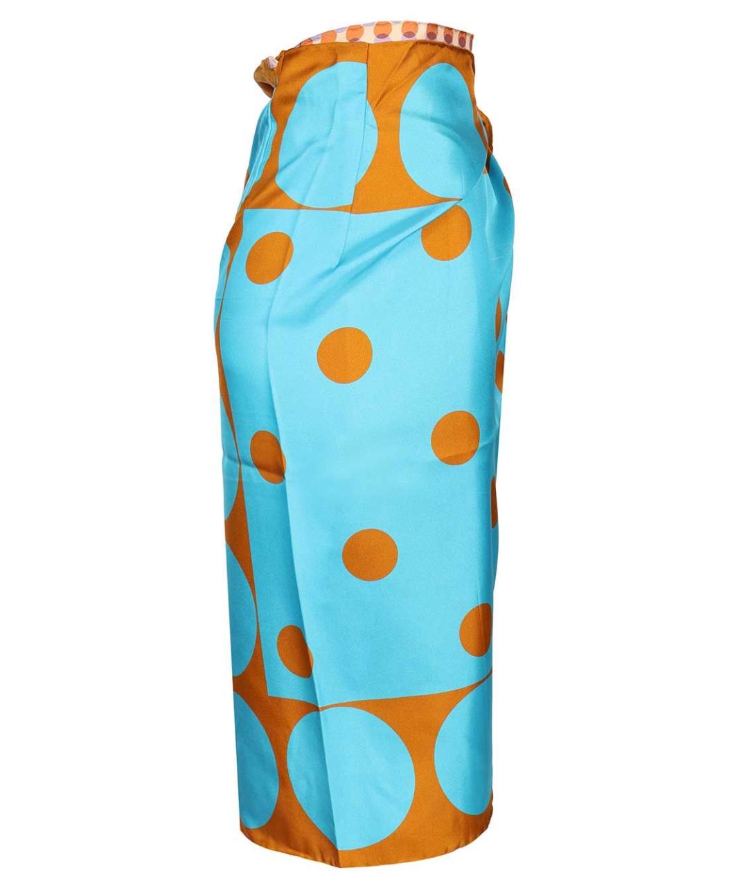 DRIES VAN NOTEN Мульти юбка миди, фото 4