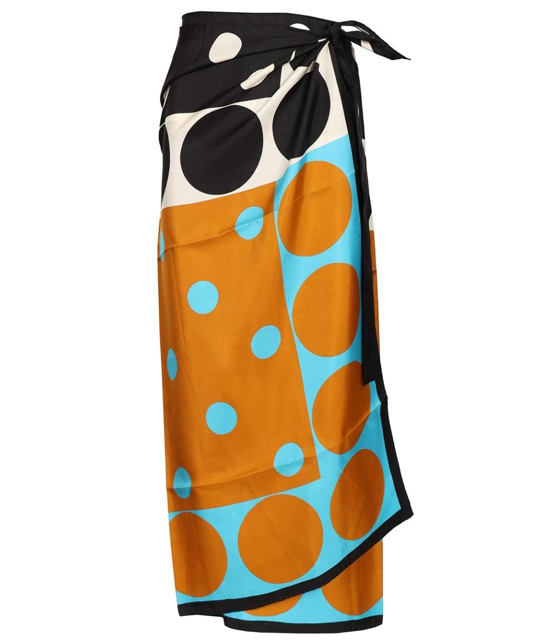 DRIES VAN NOTEN Мульти юбка миди, фото 1