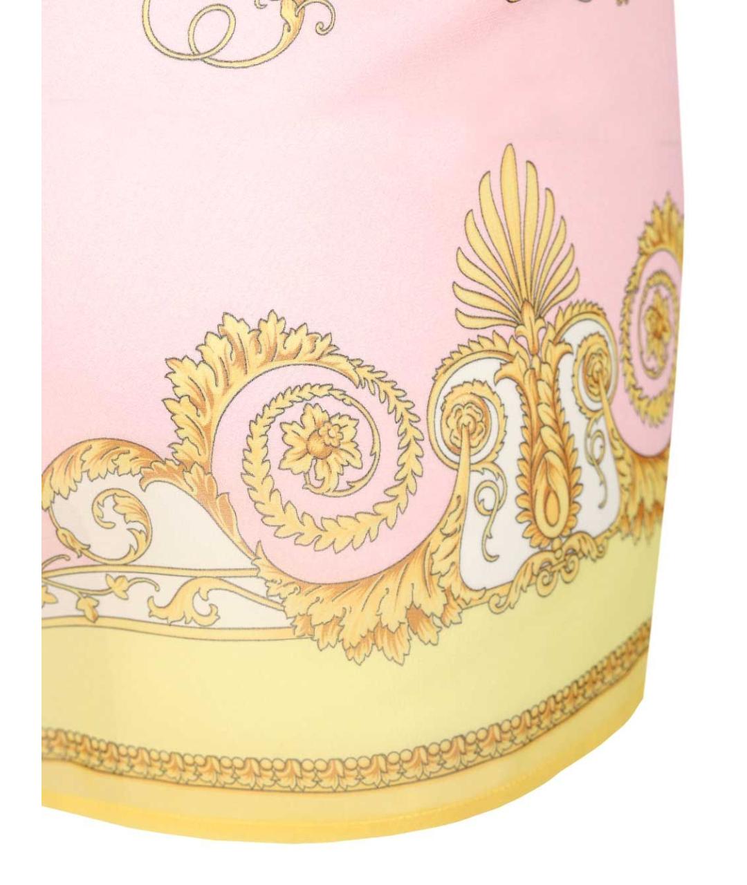 VERSACE Мульти юбка миди, фото 6