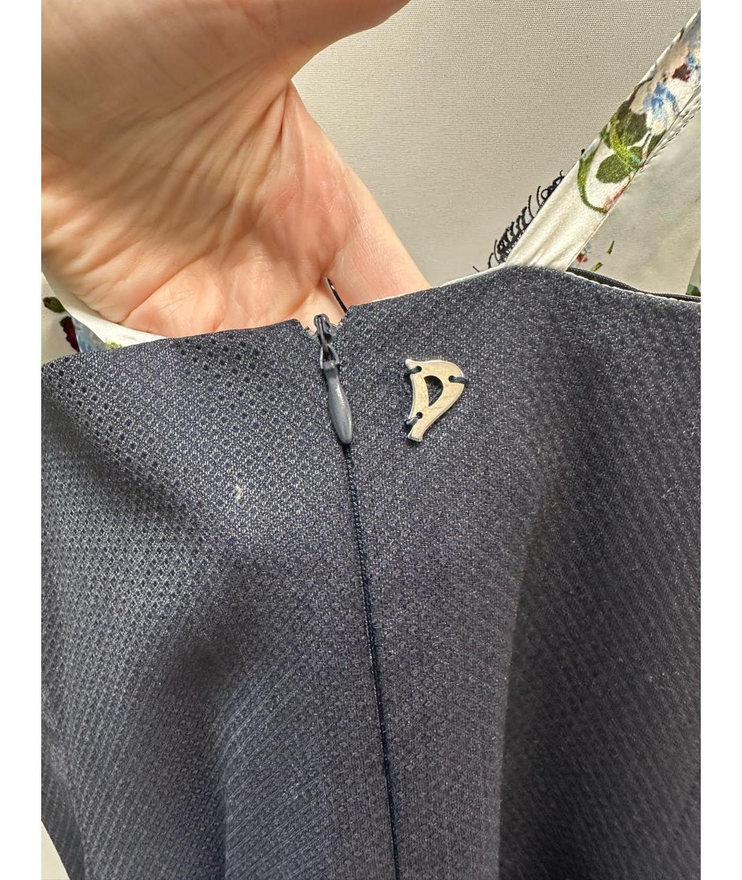 DONDUP Черное шелковое повседневное платье, фото 6