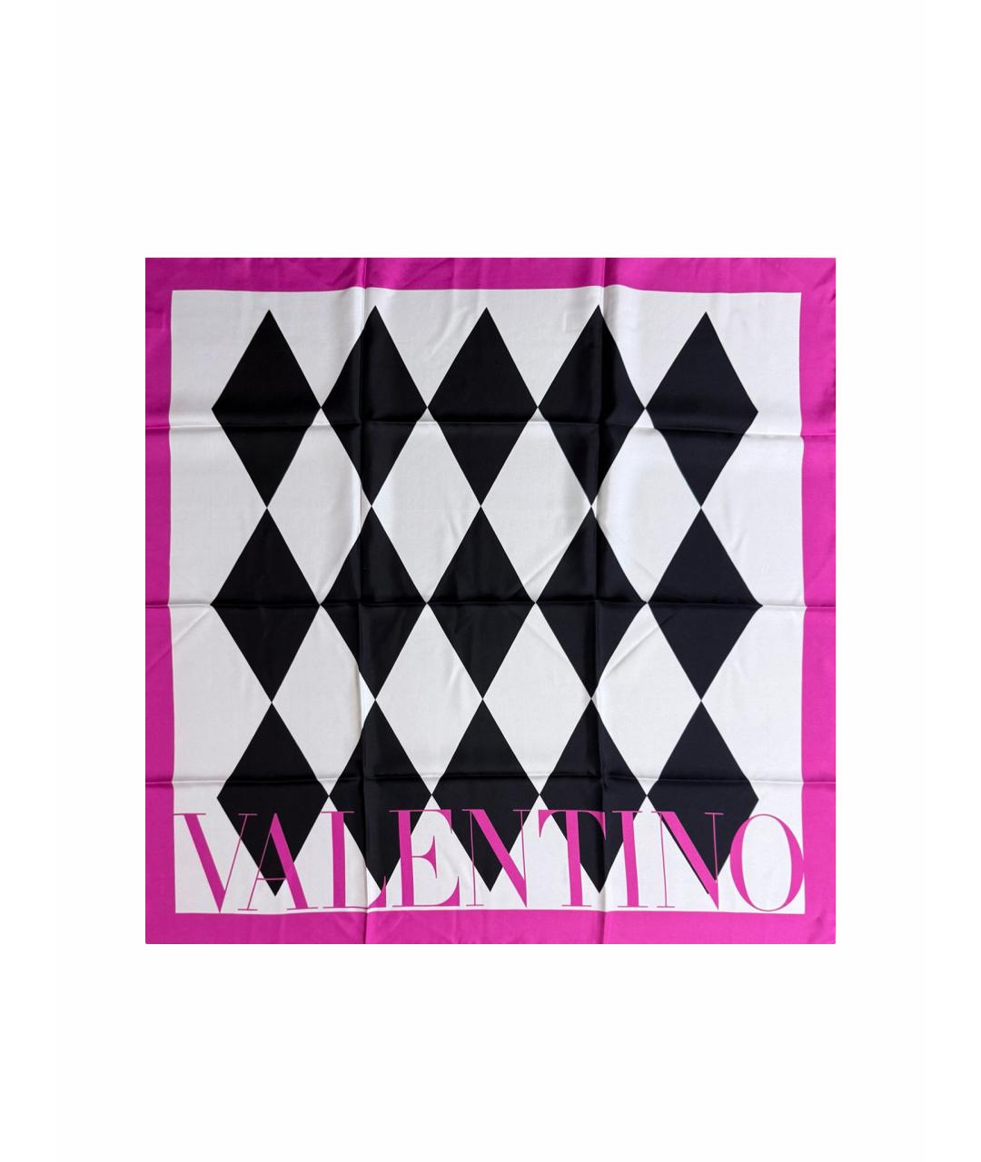 VALENTINO Мульти шелковый платок, фото 1