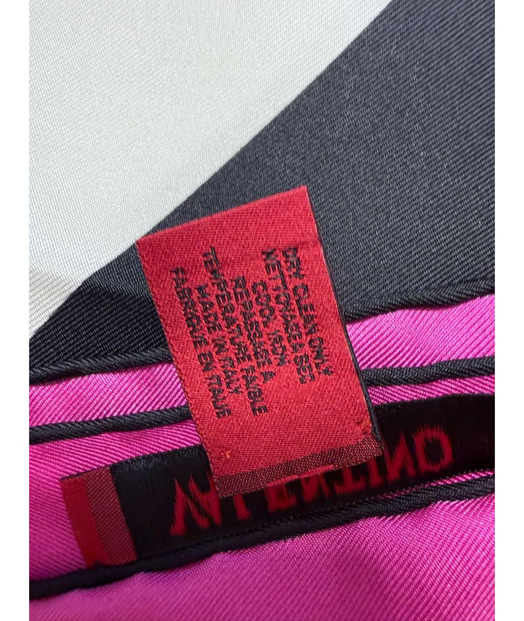 VALENTINO Мульти шелковый платок, фото 5