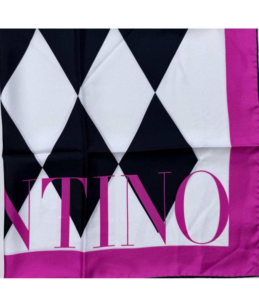 VALENTINO Мульти шелковый платок, фото 3