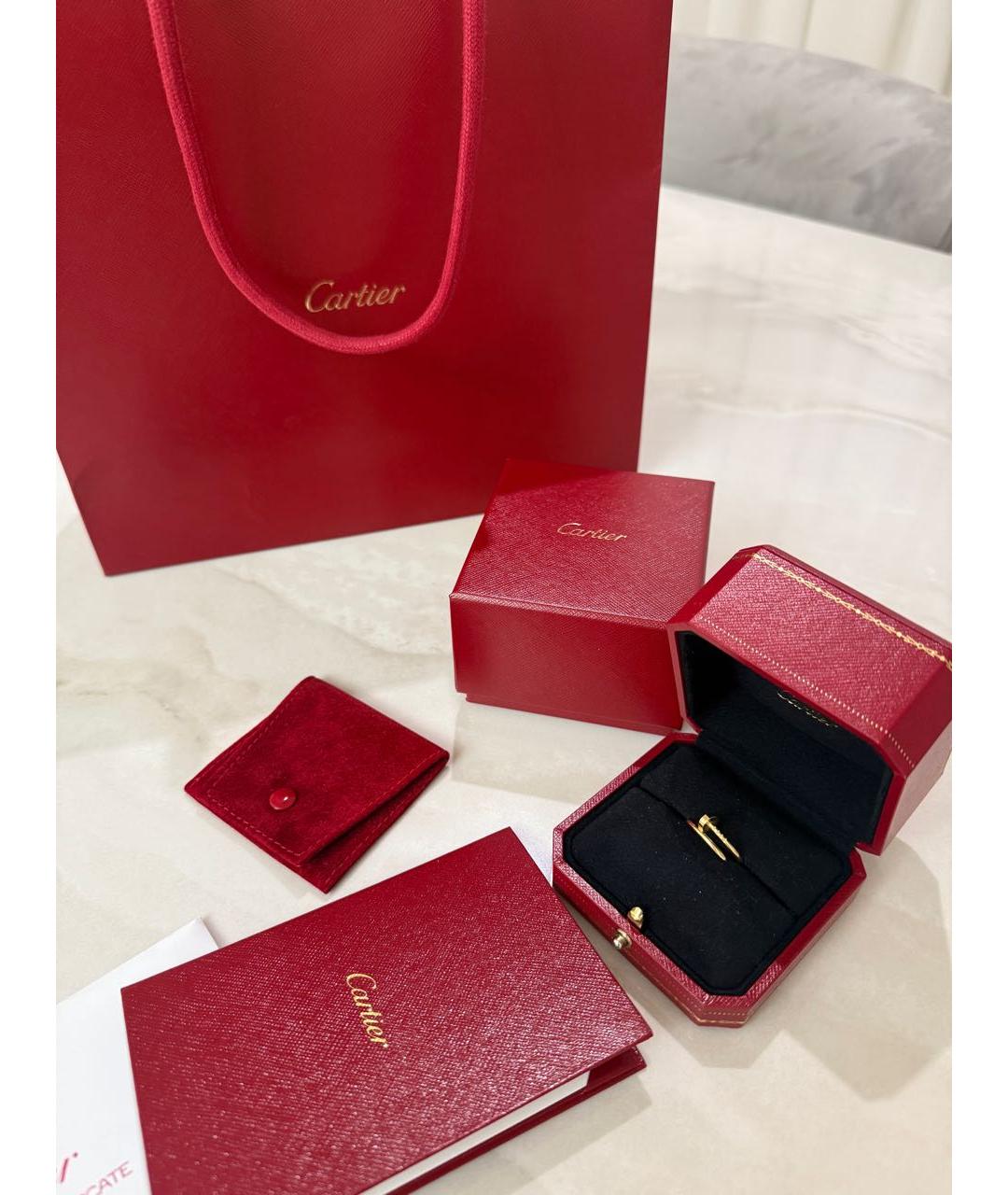 CARTIER Желтое кольцо из желтого золота, фото 2