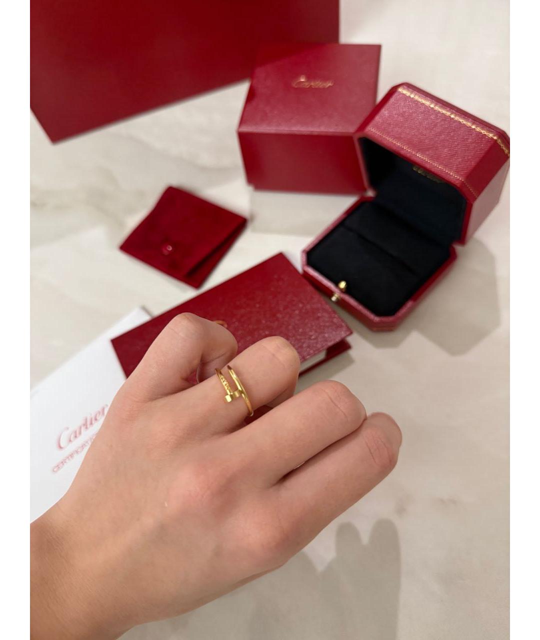CARTIER Желтое кольцо из желтого золота, фото 3