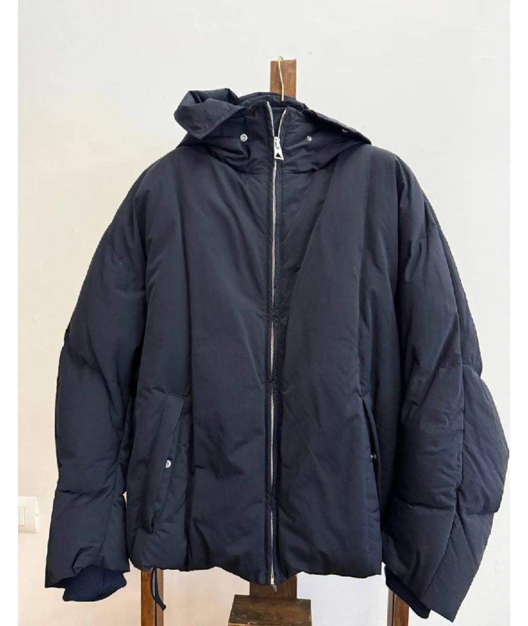 BOTTEGA VENETA Темно-синий пуховик, фото 10