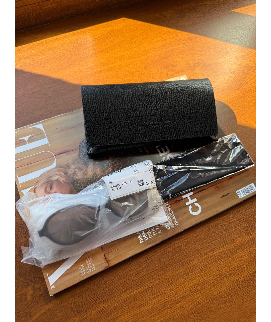 FURLA Коричневые солнцезащитные очки, фото 8