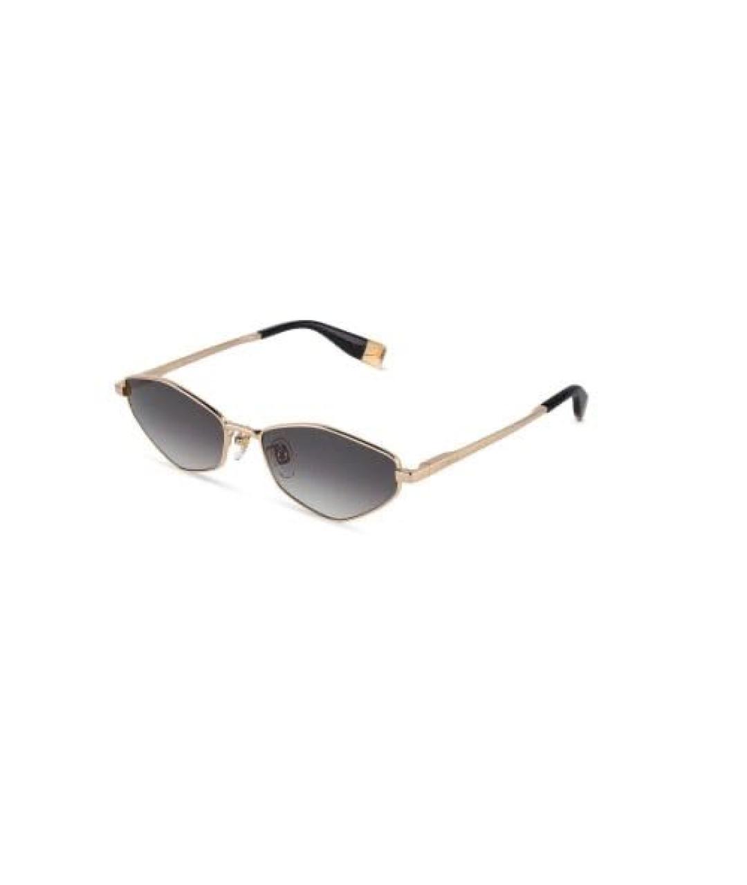 FURLA Золотые солнцезащитные очки, фото 9