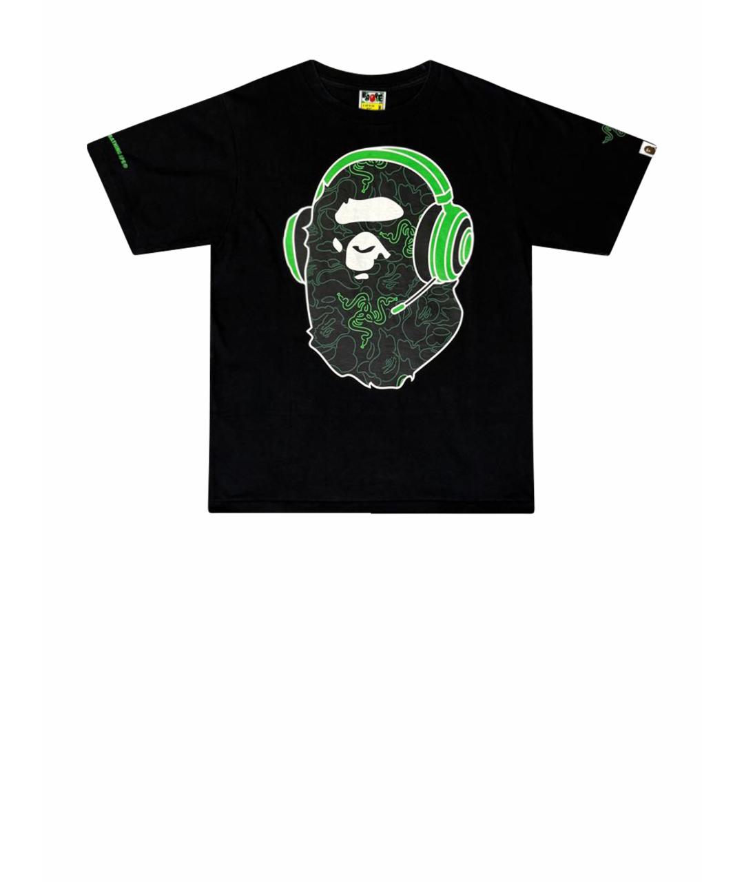 BAPE Черная футболка, фото 1