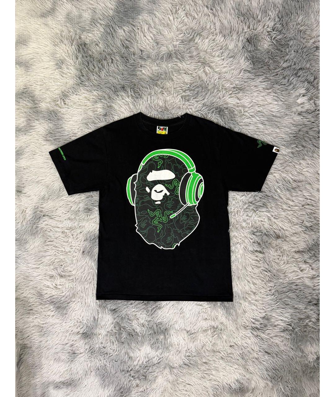 BAPE Черная футболка, фото 5