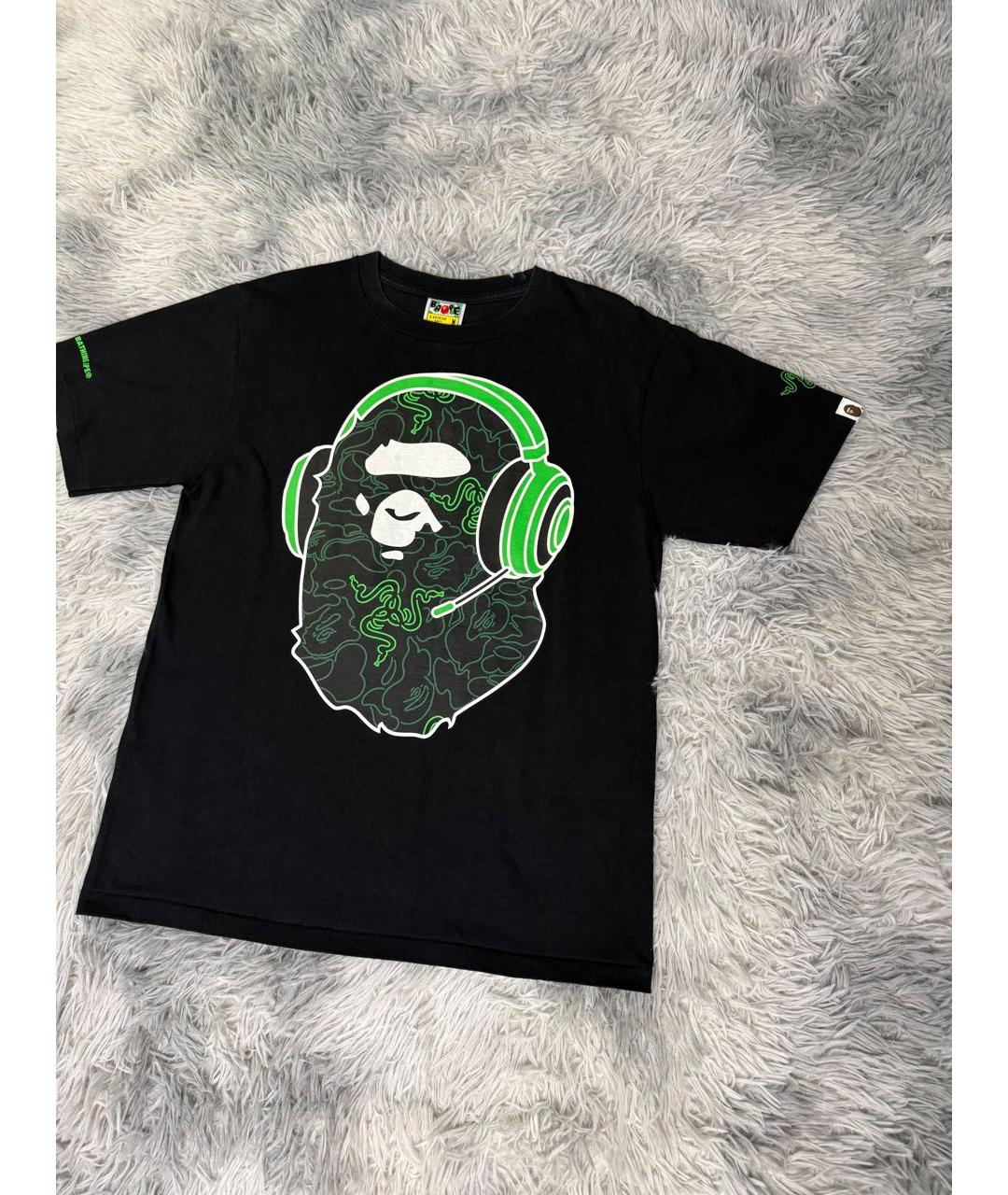 BAPE Черная футболка, фото 3