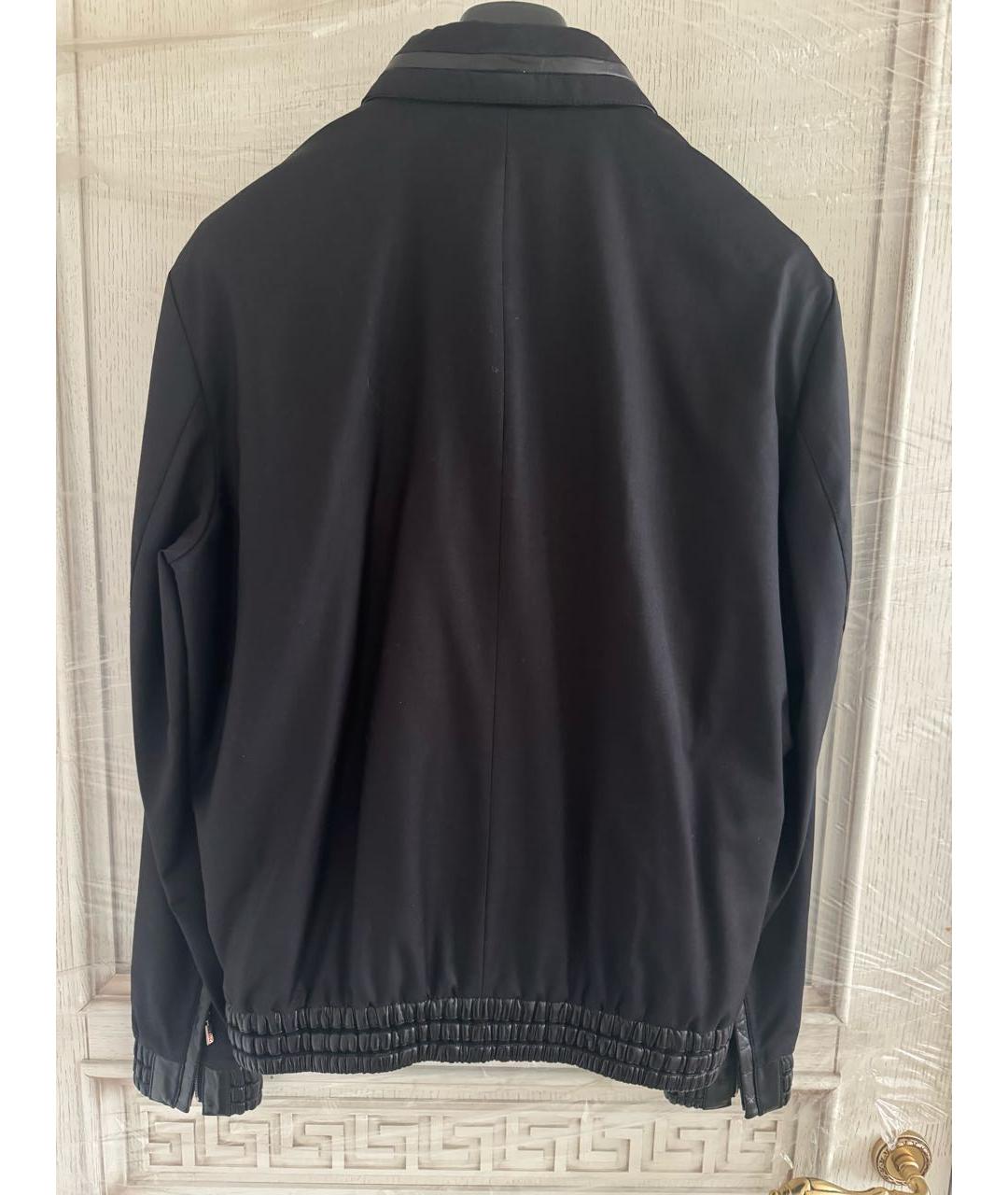 ZILLI Черная шелковая куртка, фото 2