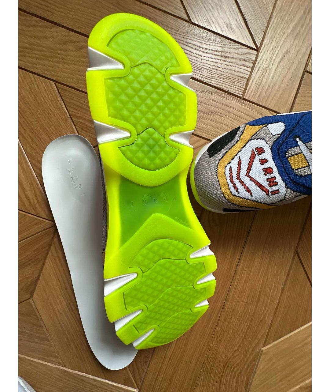 MARNI Низкие кроссовки / кеды, фото 8