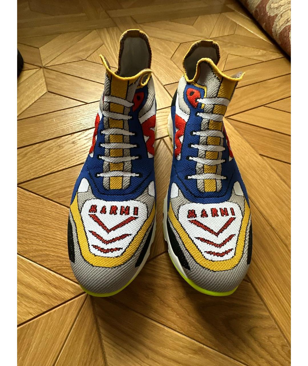 MARNI Низкие кроссовки / кеды, фото 2