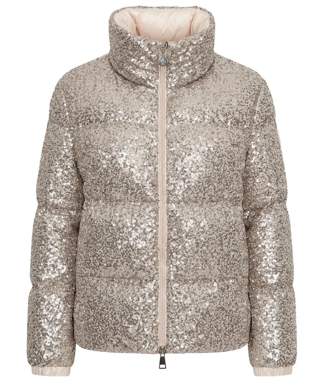 MONCLER Золотой пуховик, фото 1