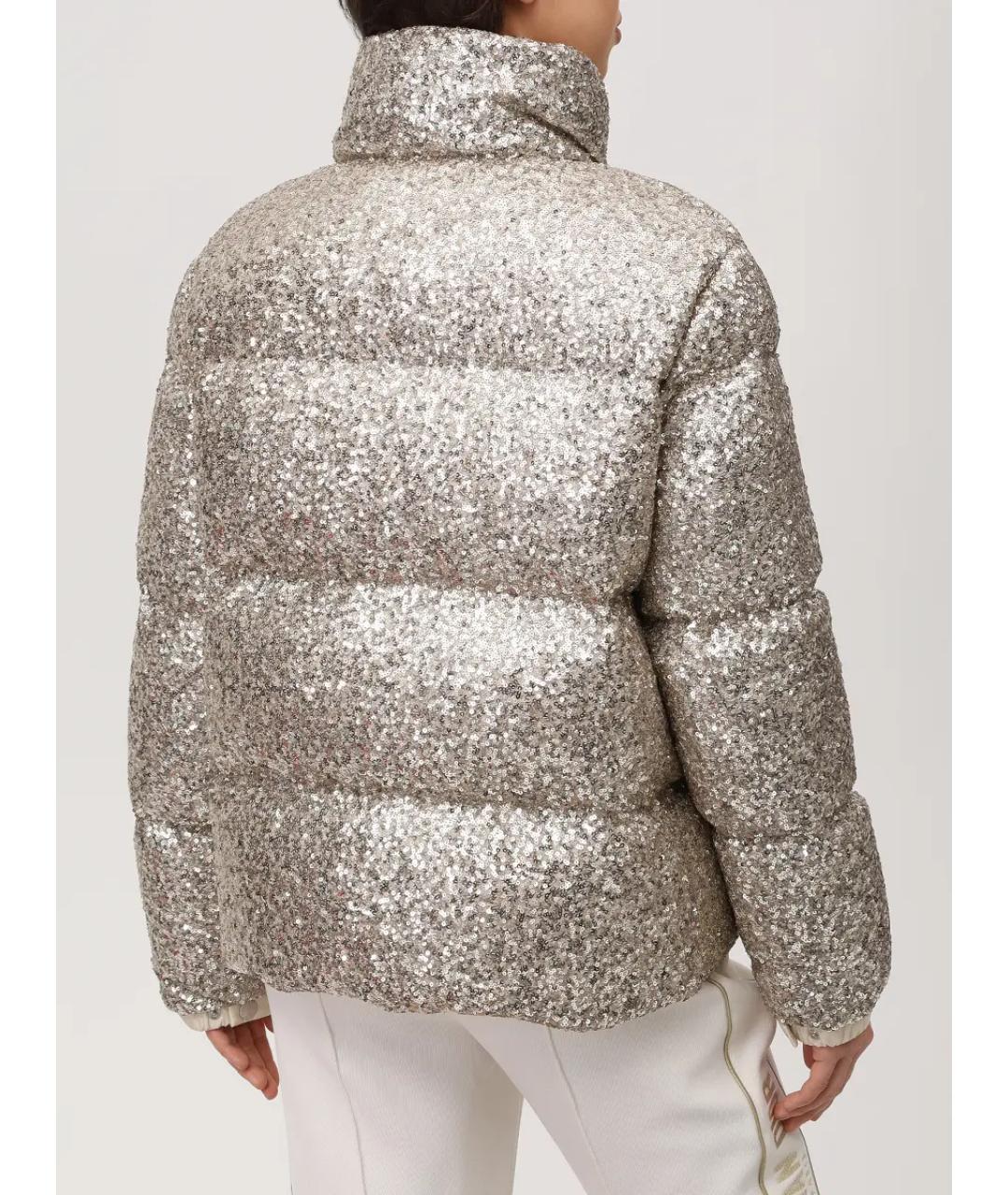 MONCLER Золотой пуховик, фото 3