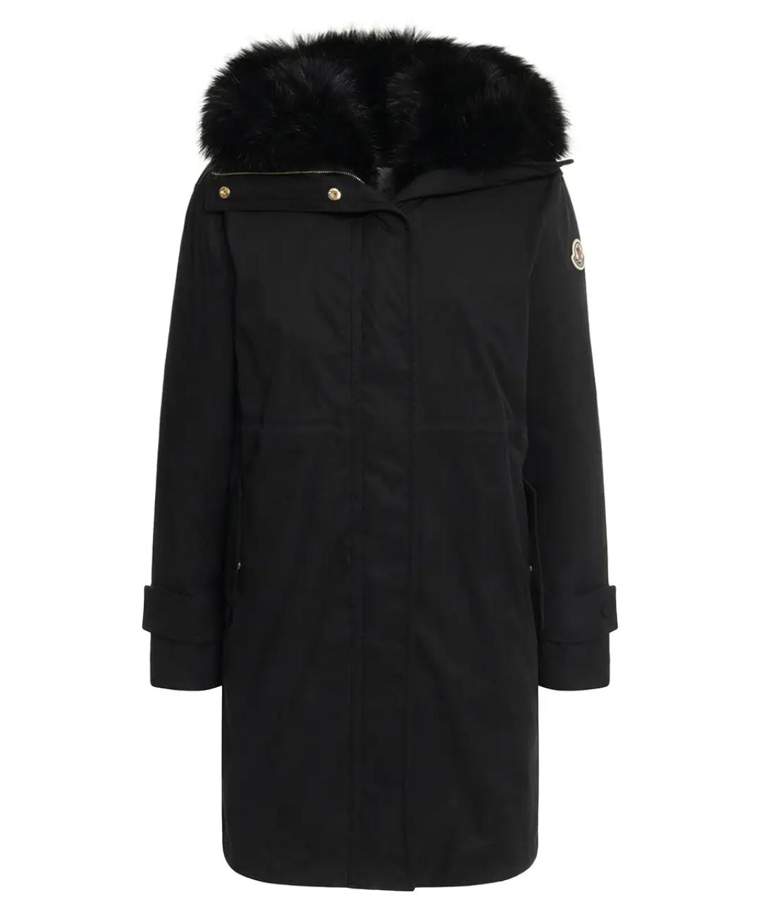 MONCLER Черная парка, фото 1