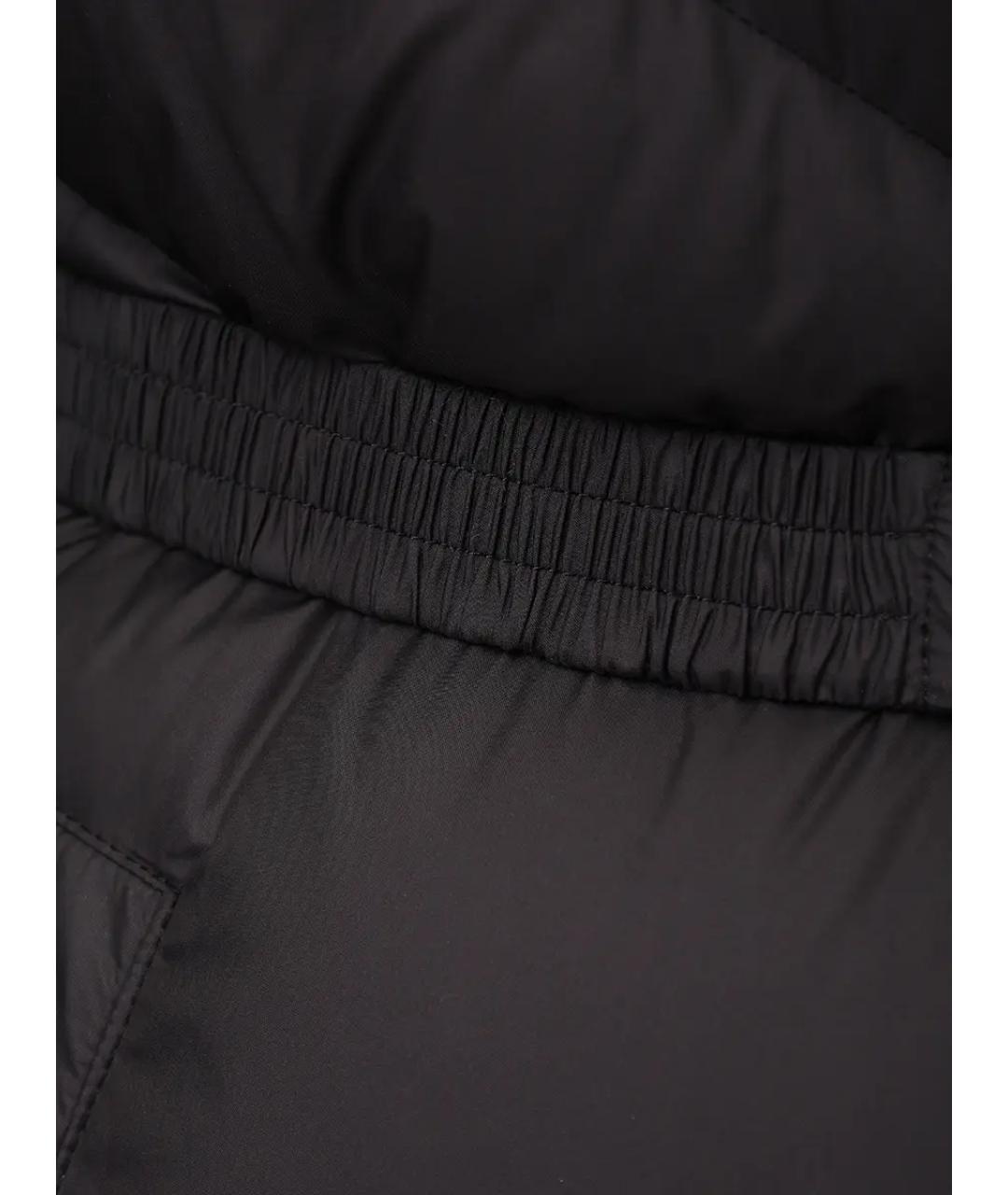 MONCLER Черный пуховик, фото 6