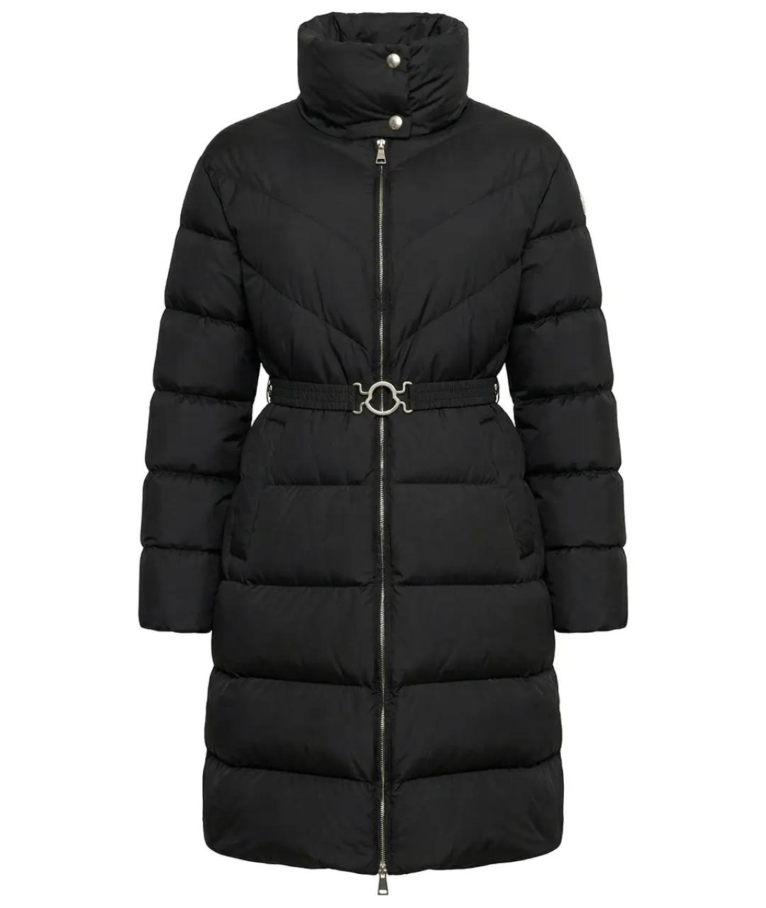 MONCLER Черный пуховик, фото 1
