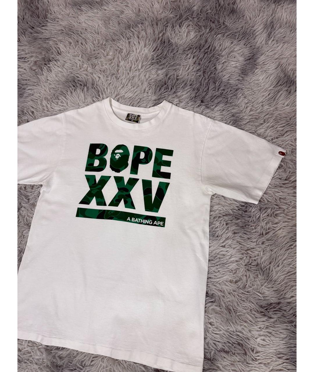 BAPE Белая футболка, фото 2