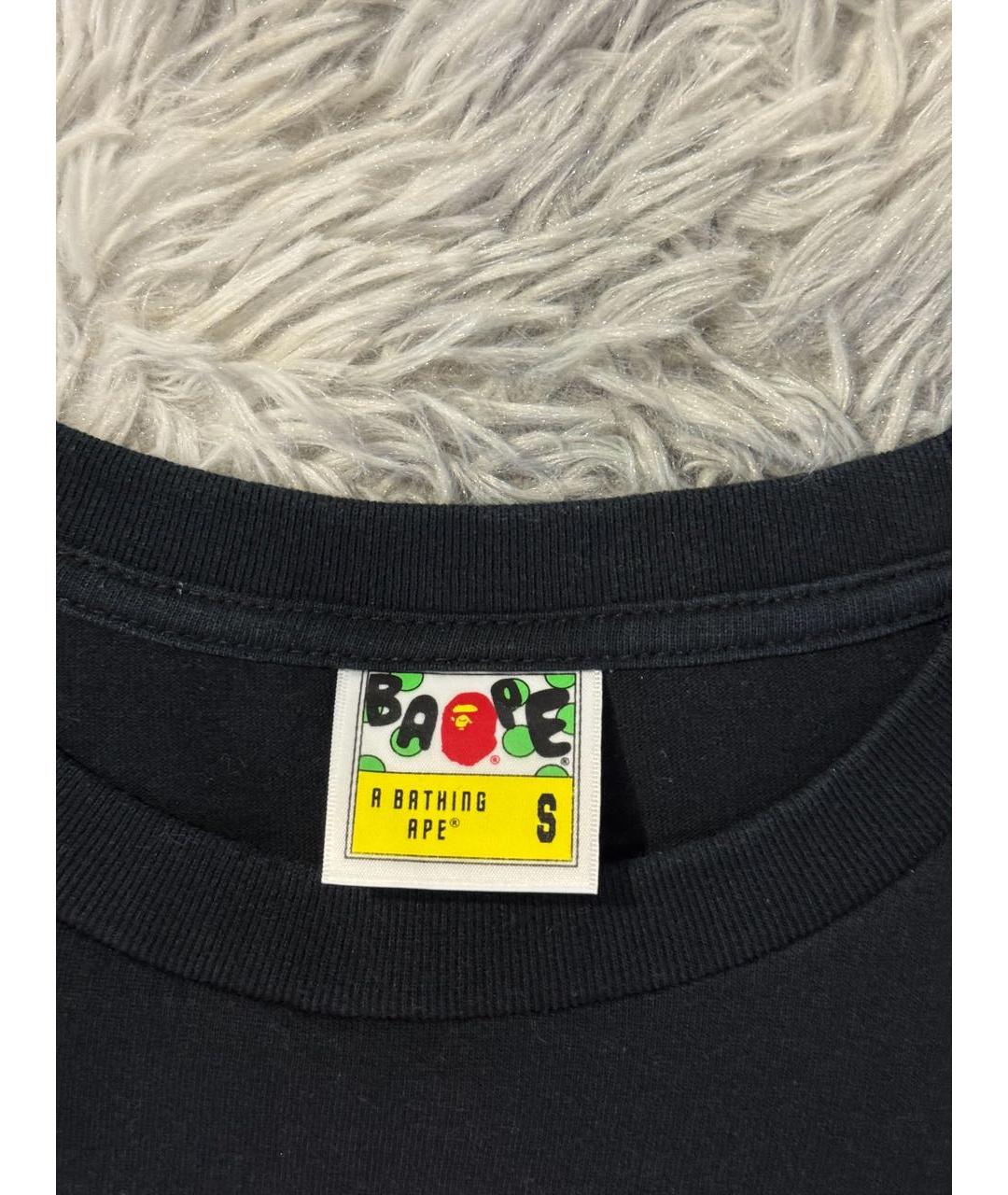 BAPE Черная футболка, фото 4