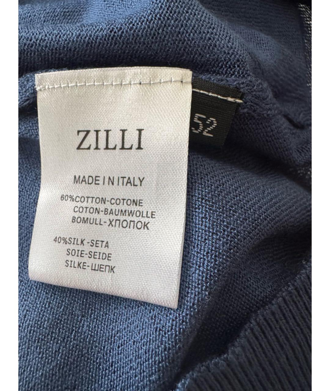 ZILLI Хлопковое поло с коротким рукавом, фото 4