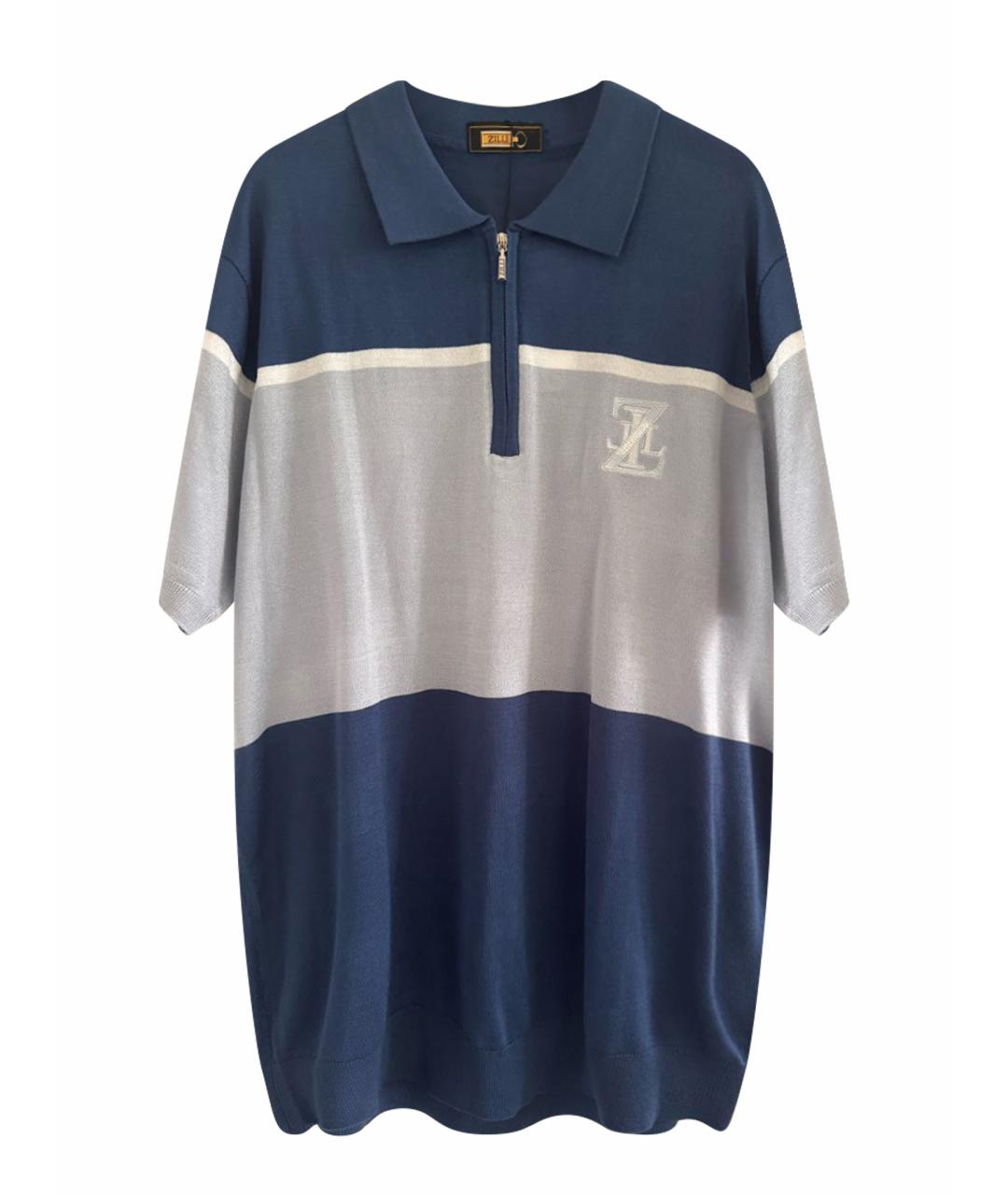 ZILLI Хлопковое поло с коротким рукавом, фото 1