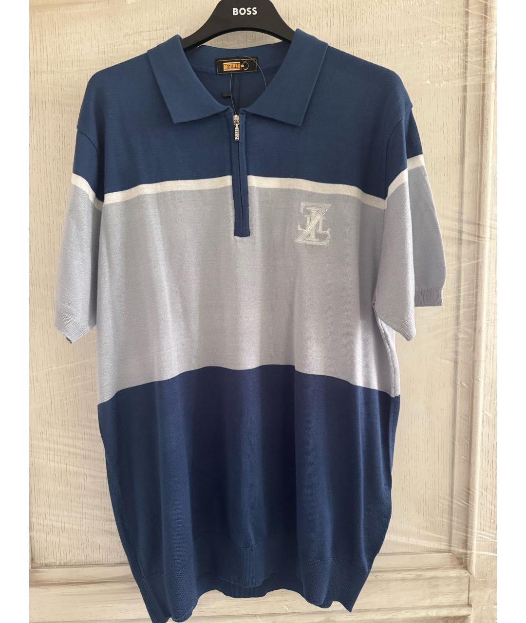 ZILLI Хлопковое поло с коротким рукавом, фото 6