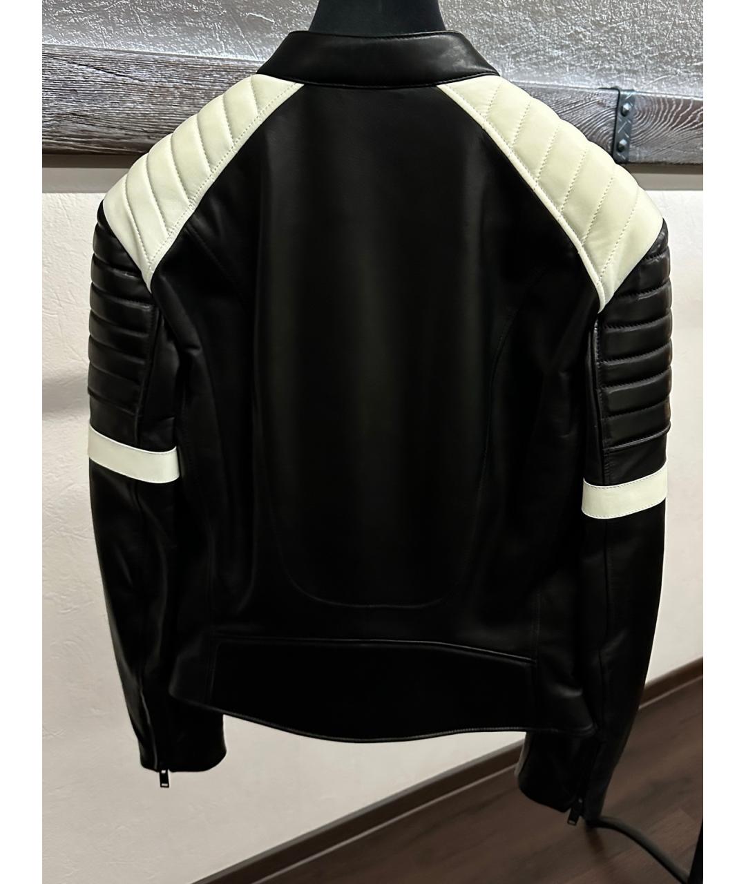 ALEXANDER MCQUEEN Черная кожаная куртка, фото 5