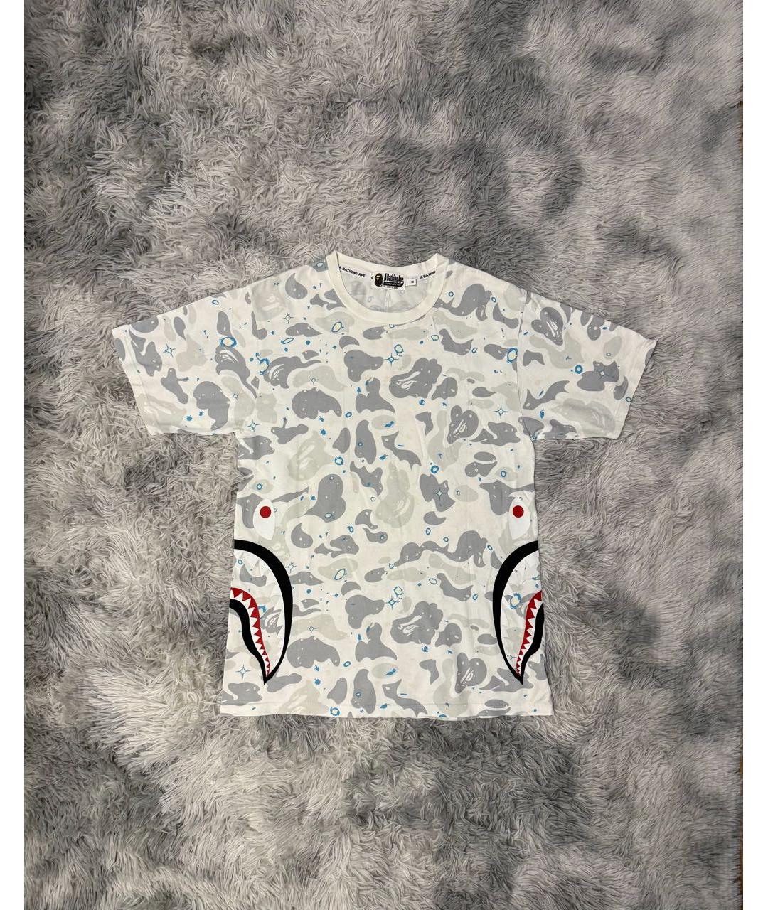 BAPE Белая футболка, фото 6